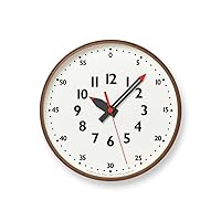 Amazon.co.jp: レムノス 掛け時計 ふんぷんクロック Lサイズ アナログ